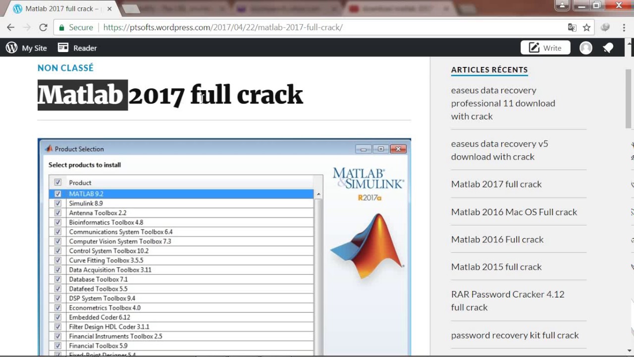 Matlab 2017b crack free download